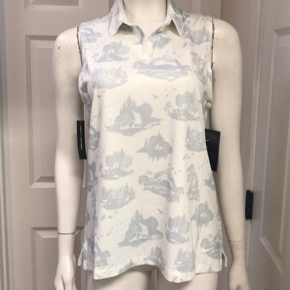 Nike Tops - Nike Golf/Tennis/Pickleball Sleeveless Polo, NWT!